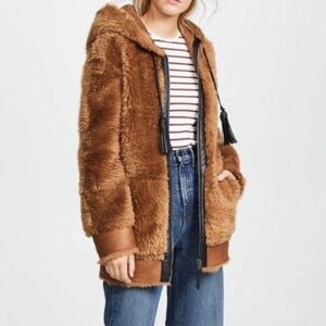 Coach 1941 Shearling Fur and leather Coat Size: M | US 6